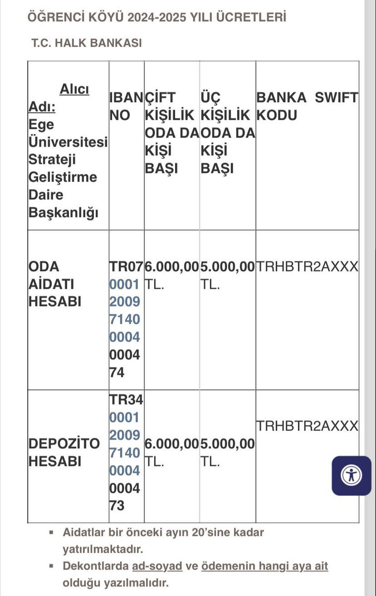 Ege Üniversitesi Öğrenci Köyünde geçen yıl 1480TL ödediğimiz yurt ücretinin 4 kat zam ile 6000TL olduğunu duyurdular. Yemekhanesi olmayan, bocekler basan, klimasiz 5m2 oda için ödediğimiz bu fiyat kabul edilemez. #ogrencikoyuzam