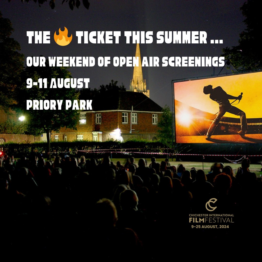 NewParkCinema's tweet photo. PRIORY PARK OPEN AIR SCREENINGS

- BARBIE
9 Aug 20:15
- THE LEGO MOVIE
10 Aug 16:00
- DIRTY DANCING
10 Aug 20:15
- WONKA
11 Aug 16:00 – In aid of @StonepillowChi 
- STOP MAKING SENSE
11 Aug 20:15

🎟 https://t.co/MNkzZBRXmf https://t.co/AlA9jPUMoX