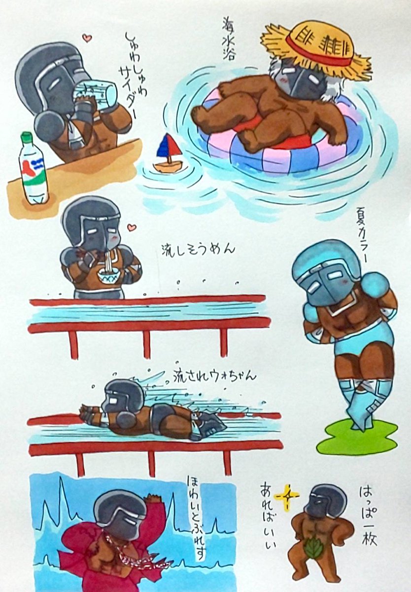 どんどん暑くなってきたので、ウォちゃんに暑さ対策をした😀 | くろ