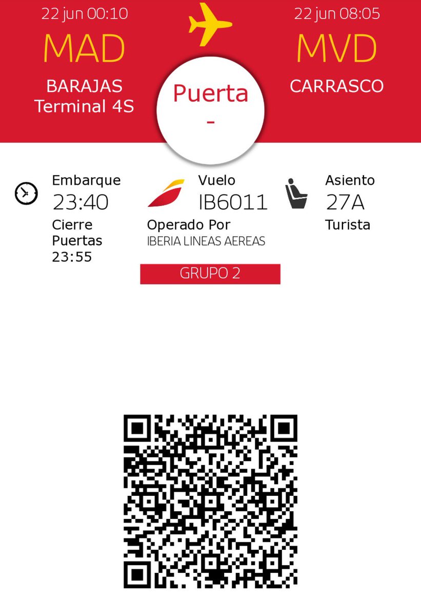 MathiEscotto's tweet photo. @iberiaexpress @iberiaexpress llega tarde a destino y retrasa su partida desde Berlín. Afectando mis derechos como usuario con un trato discriminatorio, ofensivo, agresivo, autoritario, vendiendo mi billete causando daños y perjuicios. @iberiaexpress háganse cargo! https://t.co/ZYwR5lDb6x