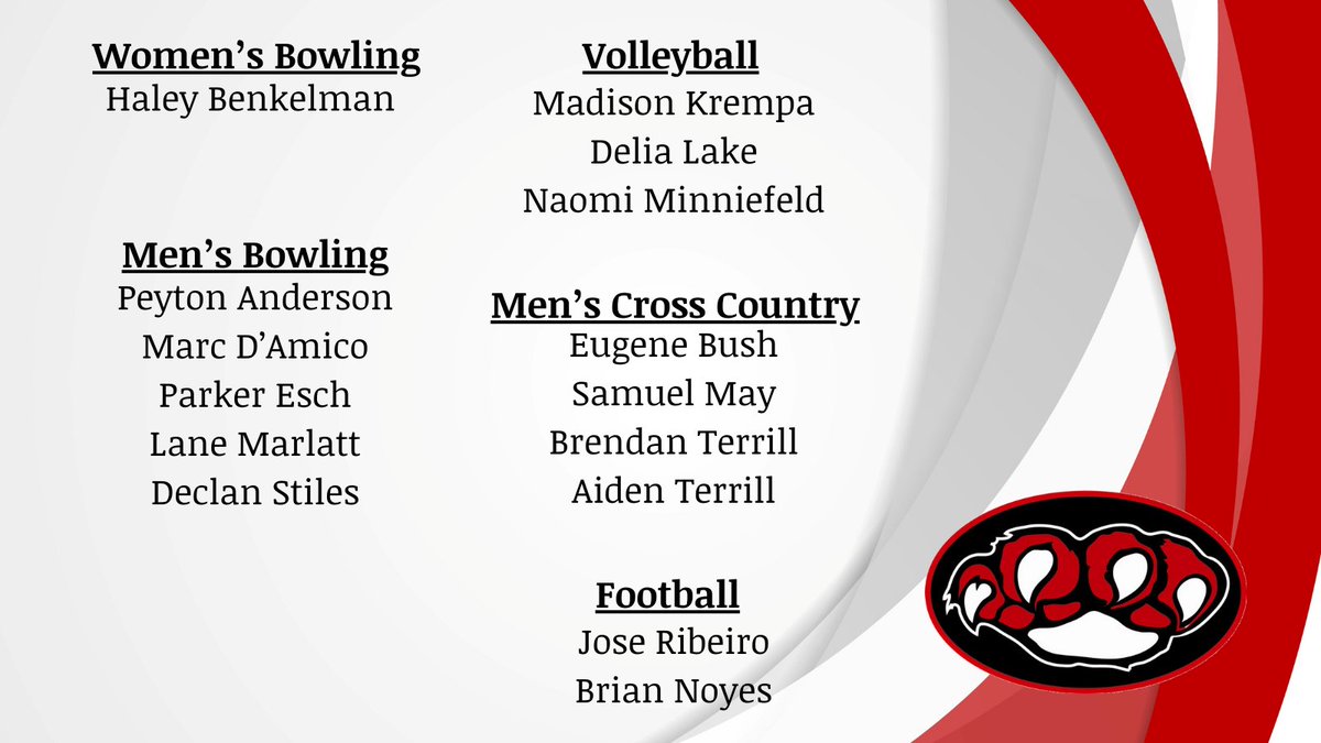 We congratulate the hard work and dedication of the Erie student-athletes who earned academic all-region team honors! <a href="/NJCAAReg3/">NJCAA REGION 3</a>