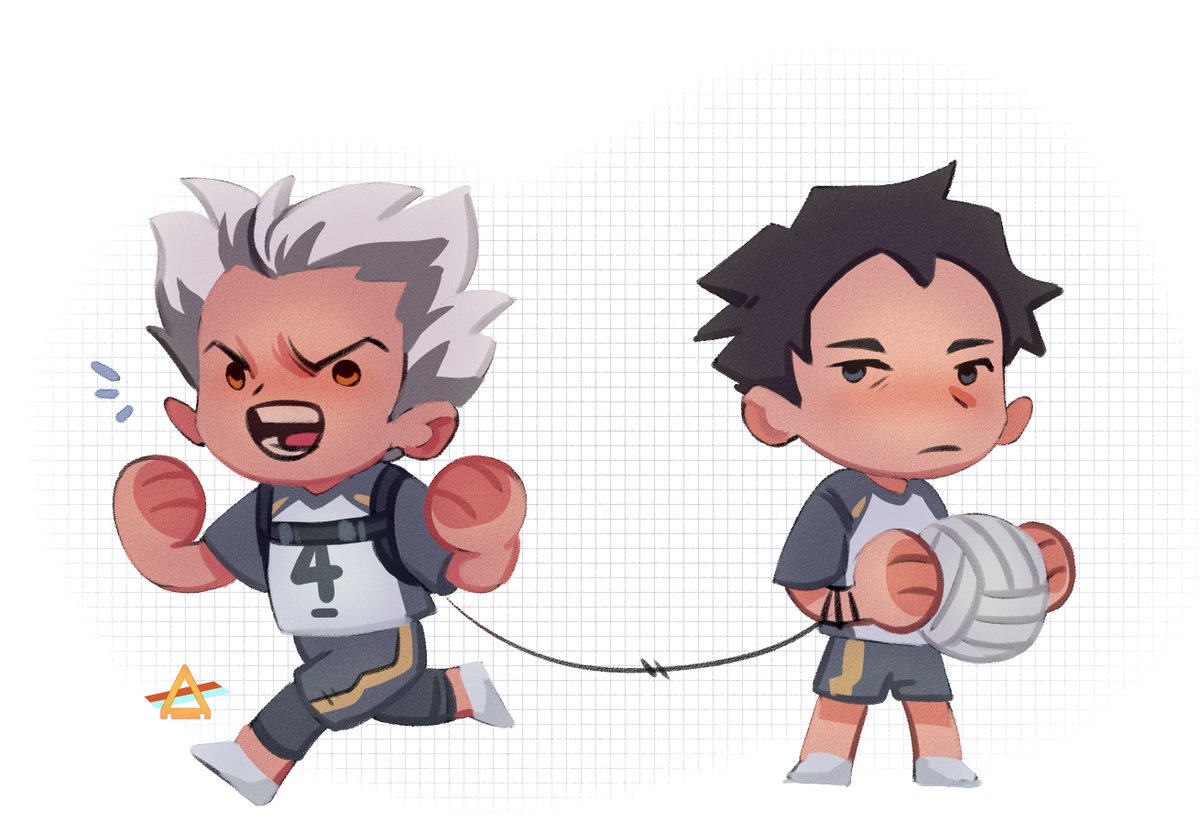 NoutiseCanDraw's tweet photo. volleyball boys>:D

#haikyuu #bokutokoutarou #hinatashoyo #KurooTetsurou  #ImNotGonnaTagThemAll https://t.co/s81mBGP2we