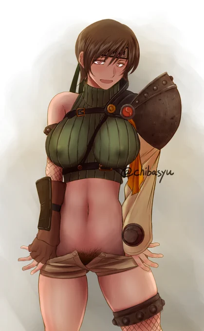 #おなかキレイの日 ユフィのおなかはキレイ。 