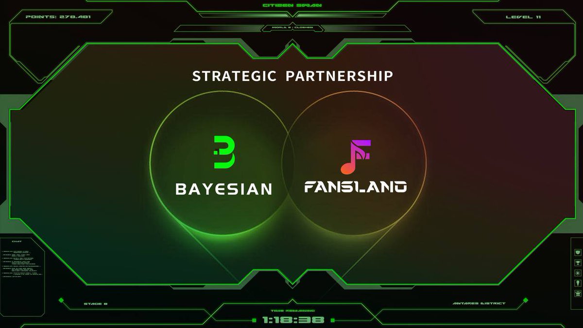 BayesianBAYE's tweet photo. 🚀 Exciting Partnership Announcement! 🚀

We are thrilled to partner with @fansland_io! 

Stay tuned as we revolutionize the digital landscape with cutting-edge technology and unparalleled user experiences. 🌐✨

#Bayesian #Fansland #Blockchain #AI #Innovation https://t.co/BqMrdq3X4C