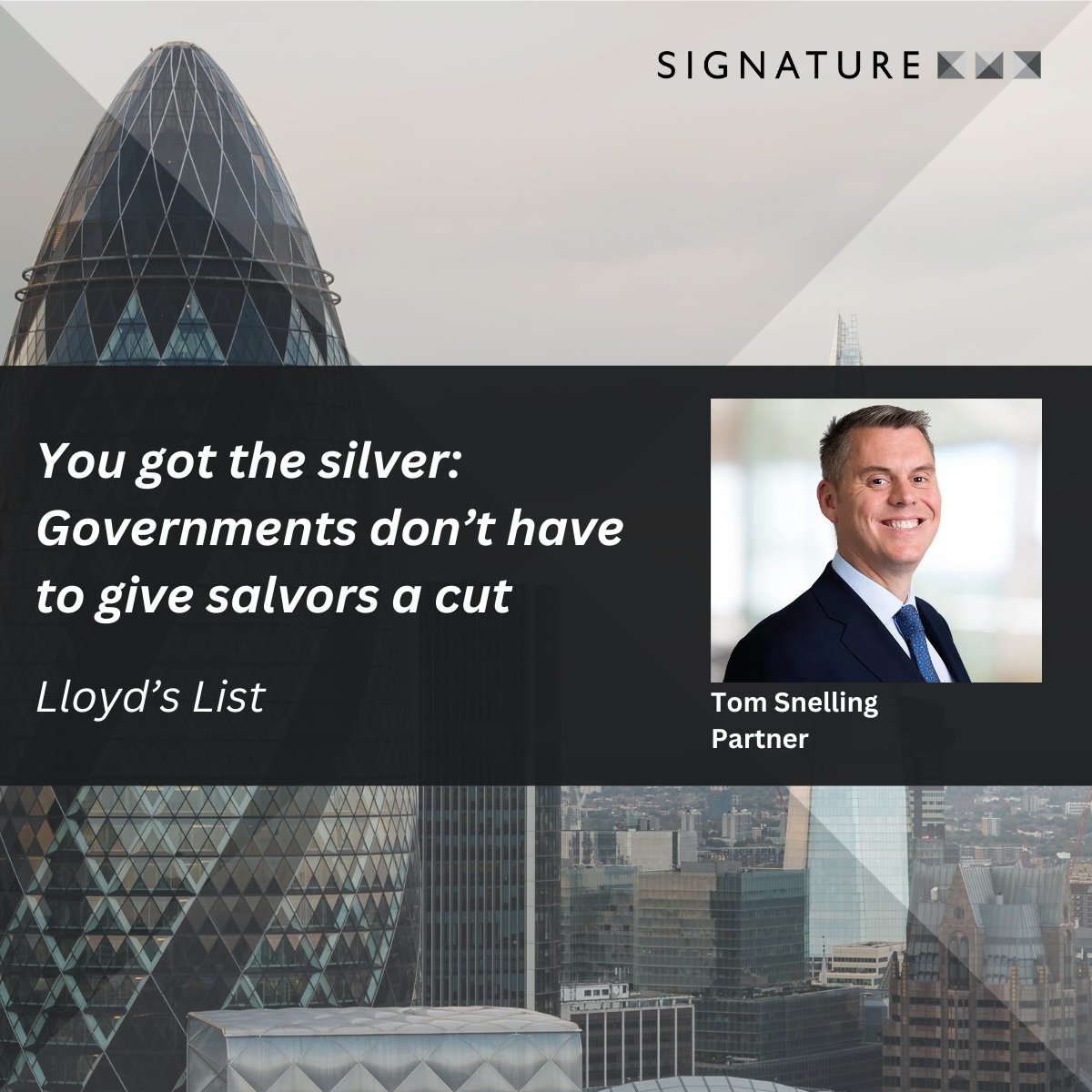 SignatureLitLLP's tweet image. Tom Snelling comments on state immunity findings in the #SupremeCourt judgment in Argentum Exploration Ltd v Republic of South Africa, in @LloydsList.

Read more here: bit.ly/3zB37ZP

#SovereignImmunity #CommercialLitigation