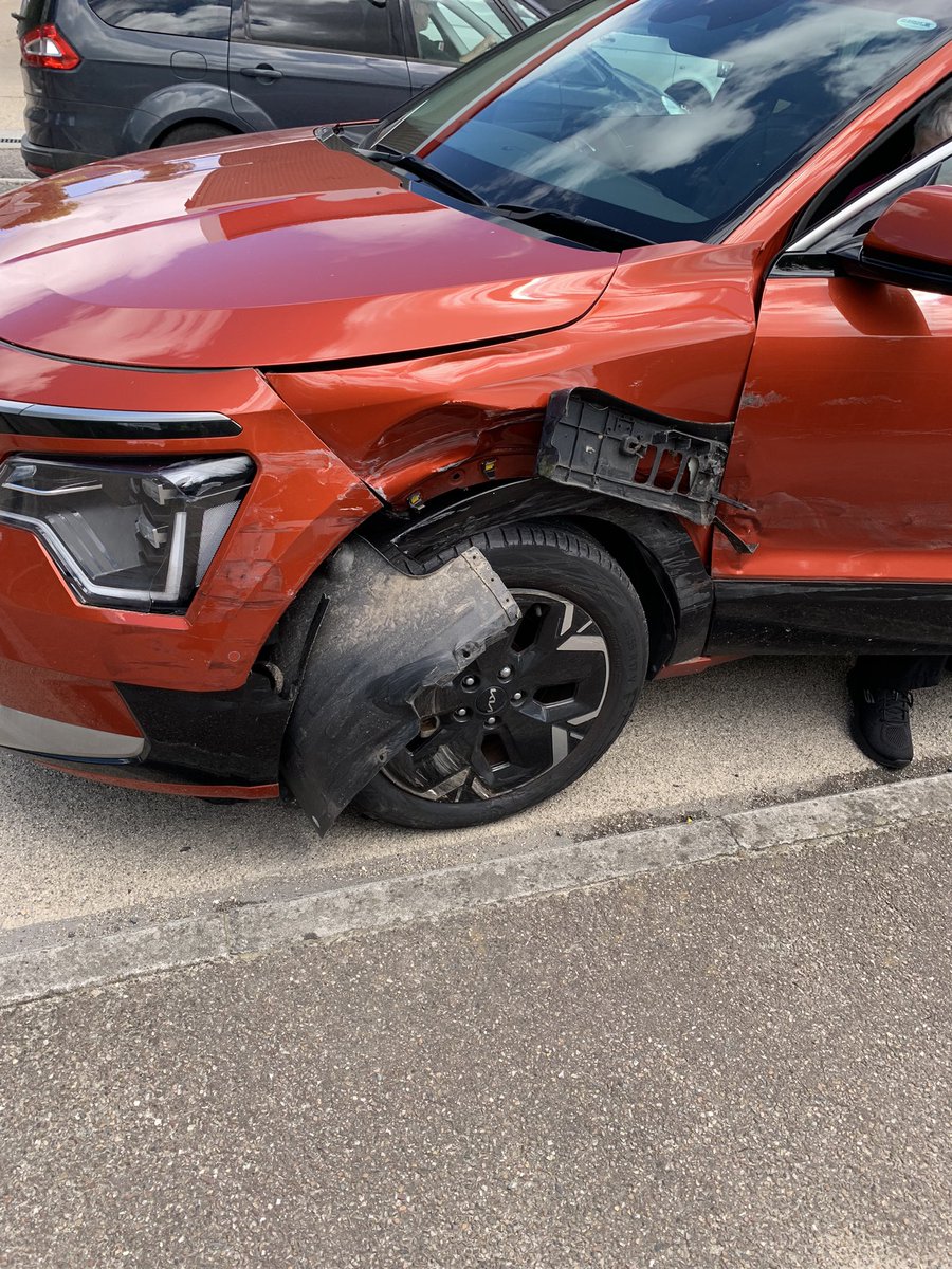 mike brooke #FBPE (@mikebrooke3) on Twitter photo Off to the car hospital following an incident on Saturday when another vehicle pulled out of a side road and smashed straight into us. Main impact over the front wheel arch but both near side doors also damaged. Fortunately no personal injuries. Off to the car hospital following an incident on Saturday when another vehicle pulled out of a side road and smashed straight into us. Main impact over the front wheel arch but both near side doors also damaged. Fortunately no personal injuries.