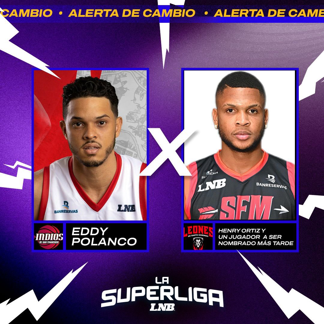 ¡BOMBAA! 💣 

Eddy Polanco llega a la tierra del Cacao, Ciudad del Jaya. 😱

¿Cómo catalogan esta movida de los <a href="/IndiosSFM/">IndiosSFM ®</a>? 👀  

#LNB #LaSuperLiga