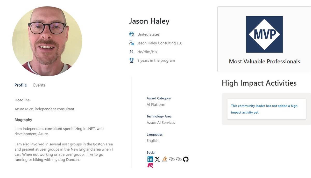 Jason Haley tweet media