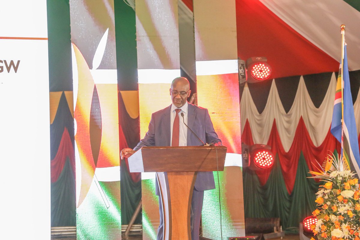 MiGECAH's tweet photo. Cabinet Secretary @CSAishaJumwa today attended a landmark event at Bomas of Kenya, the launch of the first-ever strategic plan for the National Heroes Council for the period 2023/24-2027/28, along with the unveiling of the Council's new logo.
@Heroes_Kenya
1/5 https://t.co/MQBneuHHbC