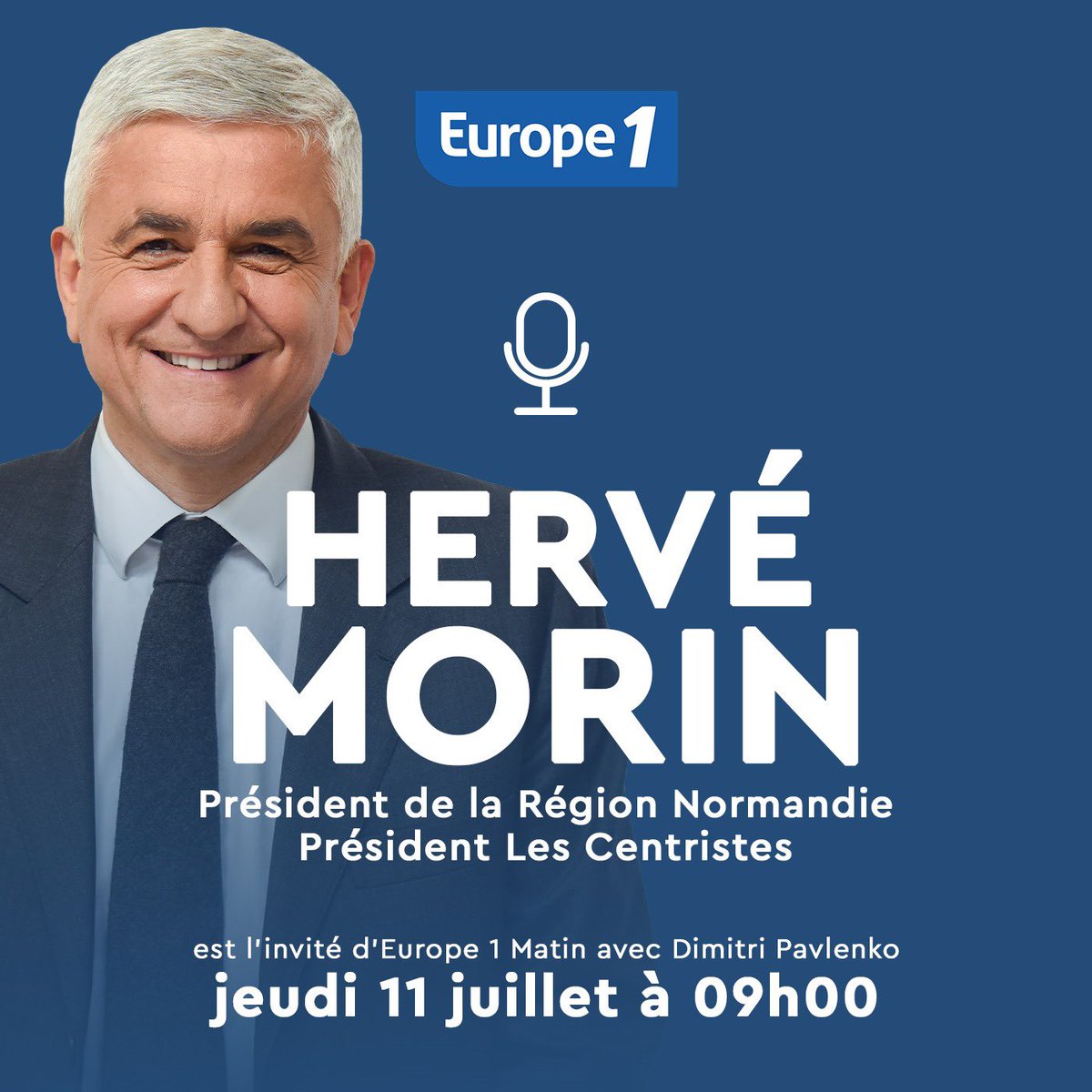 Retrouvez-moi demain à 9h dans la matinale de <a href="/Europe1/">Europe 1</a>