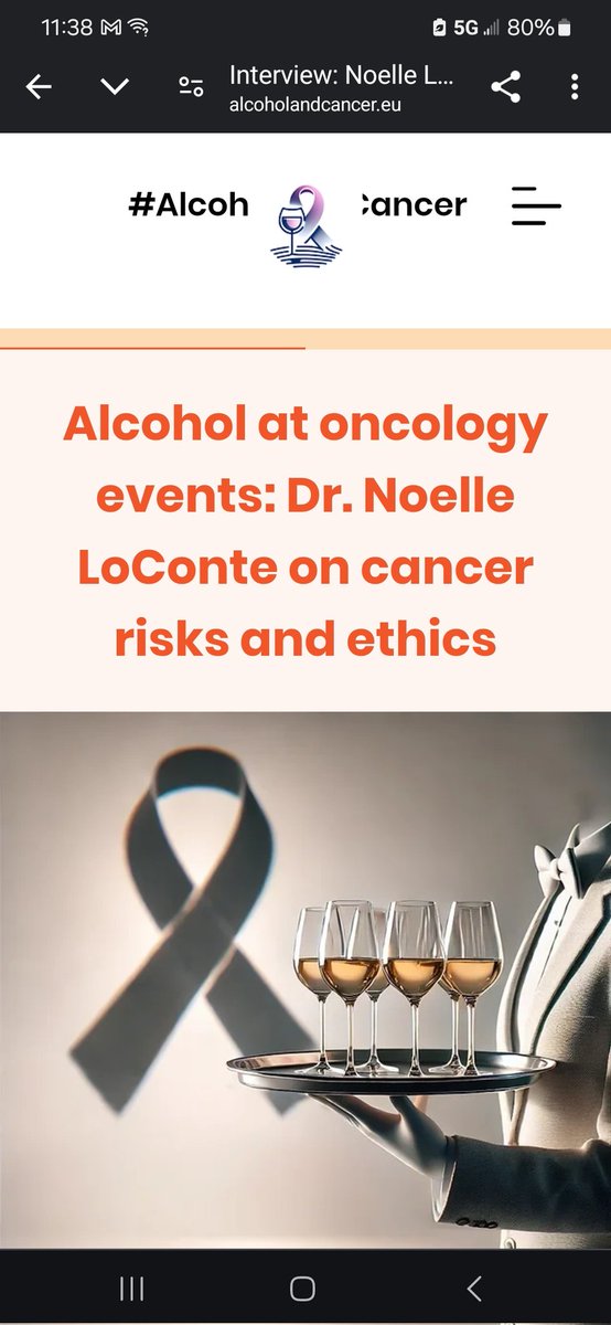 ShaalanBeg's tweet photo. What practical steps do you recommend oncology organizations take regarding the provision of alcohol at conferences and events?
It would set a bold message to stop serving alcohol at ASCO and AACR and ESMO-@loconte
https://t.co/I5KAICWXpL
#alcoholandcancer
#ascodailynews https://t.co/xAxtRoDabM