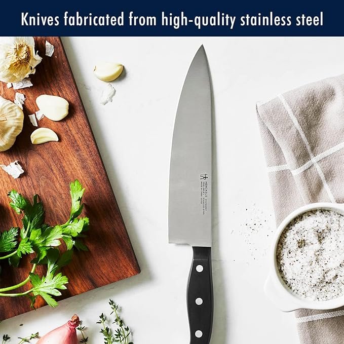insaneassets's tweet photo. HENCKELS Premium Quality 15-Piece Knife

Color:Natural
Brand:HENCKELS
Blade Material:Stainless Steel
Blade Edge:Bread Knife
Item dimensions :L x W x H12.52 x 5.51 x 11.73 inches

Product Link-https://t.co/CpiLM6uaB2 https://t.co/FOSmeUKABi