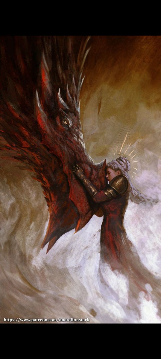 Suryastic084's tweet photo. "We're off to battle again,  old girl"
The last look Meleys Gave to Rhaenys was felt like an apology and goodbye wrapped in a one that I'm sorry...  💔 We'll miss them...
#HouseOfThedragon #rhaenystargaryen #meleys https://t.co/RORAYUUdY6
