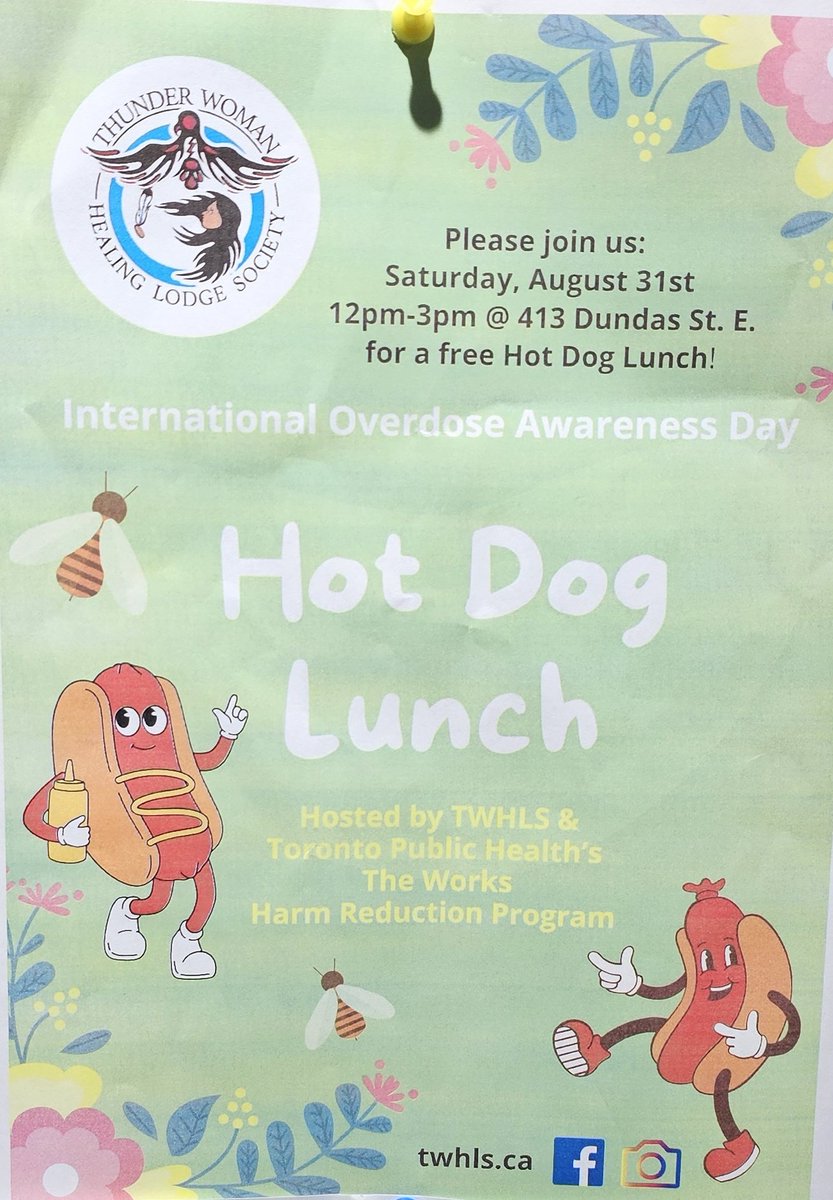 ALLACCESSNOWTO's tweet image. Have a hot dog on International overdose awareness day.