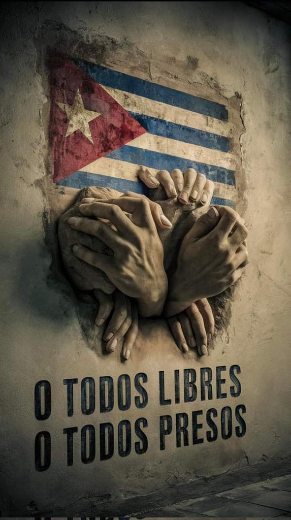 #Twitazo por los presos políticos cubanos
#HastaQueSeanLibres
#LibertadYjusticiaParaCuba #LibertadParaLosPresosPoliticos 
#AbajoElComunismo #AbajoLaDictadura