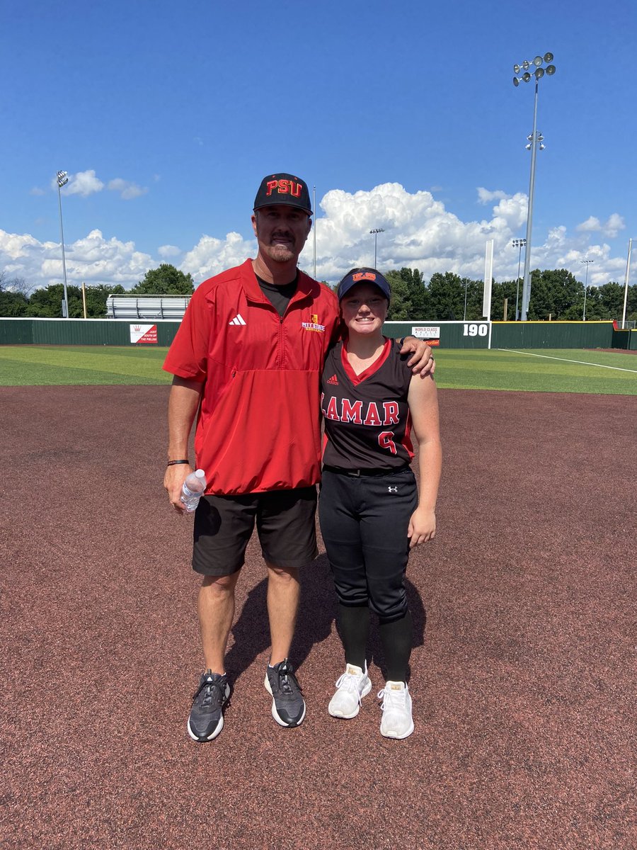 Great day at Pitt State softball junior day! Thank you for all the great drills and new learning experiences! It was a great day!