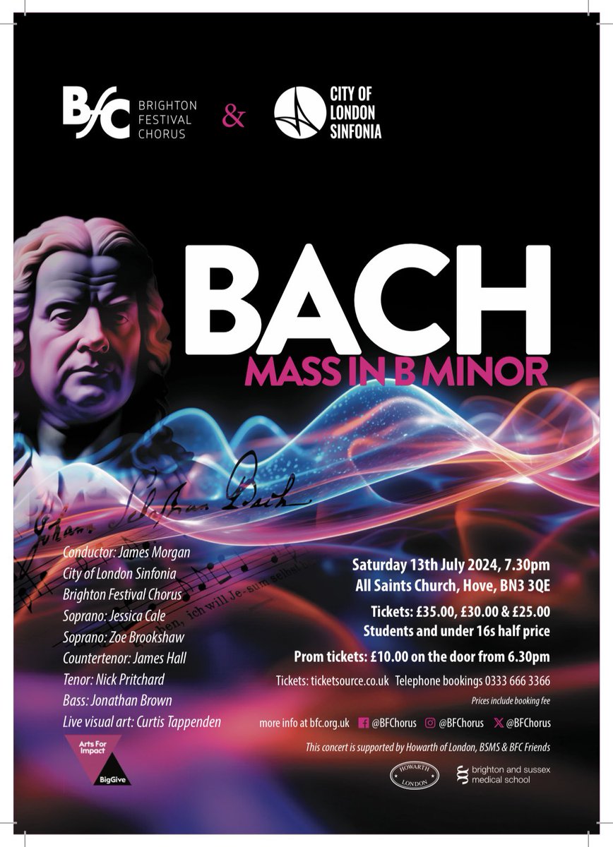 Brighton Festival Chorus (@bfchorus) on Twitter photo Not long now!…Come join us for an epic concert on Saturday night. Details and ticket link in Bio <a href="/morganpochin/">Morgan & Pochin</a> @curtistappenden <a href="/CityLdnSinfonia/">City of London Sinfonia (CLS)</a> <a href="/jessicacalesop/">Jessica Cale</a> @jdahall <a href="/NickPritch89/">Nick Pritchard</a> Not long now!…Come join us for an epic concert on Saturday night. Details and ticket link in Bio <a href="/morganpochin/">Morgan & Pochin</a> @curtistappenden <a href="/CityLdnSinfonia/">City of London Sinfonia (CLS)</a> <a href="/jessicacalesop/">Jessica Cale</a> @jdahall <a href="/NickPritch89/">Nick Pritchard</a>
