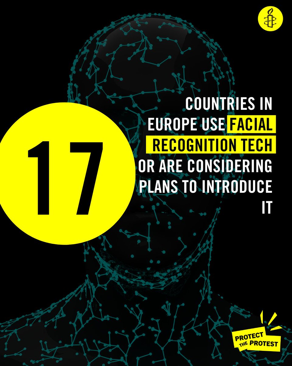 Our latest report showed how states in Europe are increasingly using new technology and surveillance tools to carry out mass surveillance of protesters, including tracking and monitoring activities. 

Read the full report with more detail here 👉 amn.st/60139v0nv
