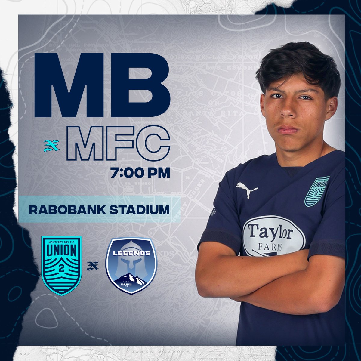 MontereyBayFC2's tweet photo. It's our last 𝗚𝗮𝗺𝗲 𝗗𝗮𝘆 in Salinas!
🆚 Marin FC Legends
🕖 7:00 pm PT
🏟️ Rabobank Stadium
🎟️ Tickets: https://t.co/BsaouY9dgl
📺 Watch live: https://t.co/UL2cY2c61C
#MBvMFC https://t.co/Q4UedSybKi