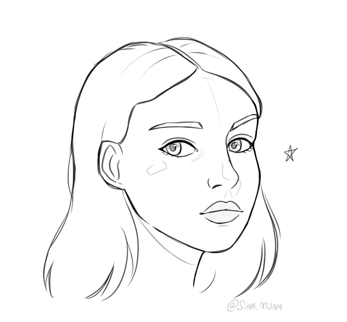 sina_mona's tweet photo. A little bit of my practice in drawing human faces (digital+ traditional) (⁠ ⁠；⁠∀⁠；⁠)

#Drawing #sketch https://t.co/4IXz0Mg9oL