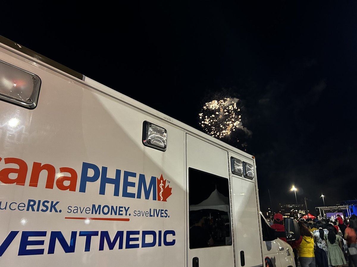 🇨🇦 We were thrilled to provide on-site event #medics for the City of #Markham #CanadaDay party over the long weekend! We hope everyone enjoyed the festivities and the amazing firework show.

#EventMedics #MarkhamCelebrates #CommunityEvent #LocalEvents #MedicalCare