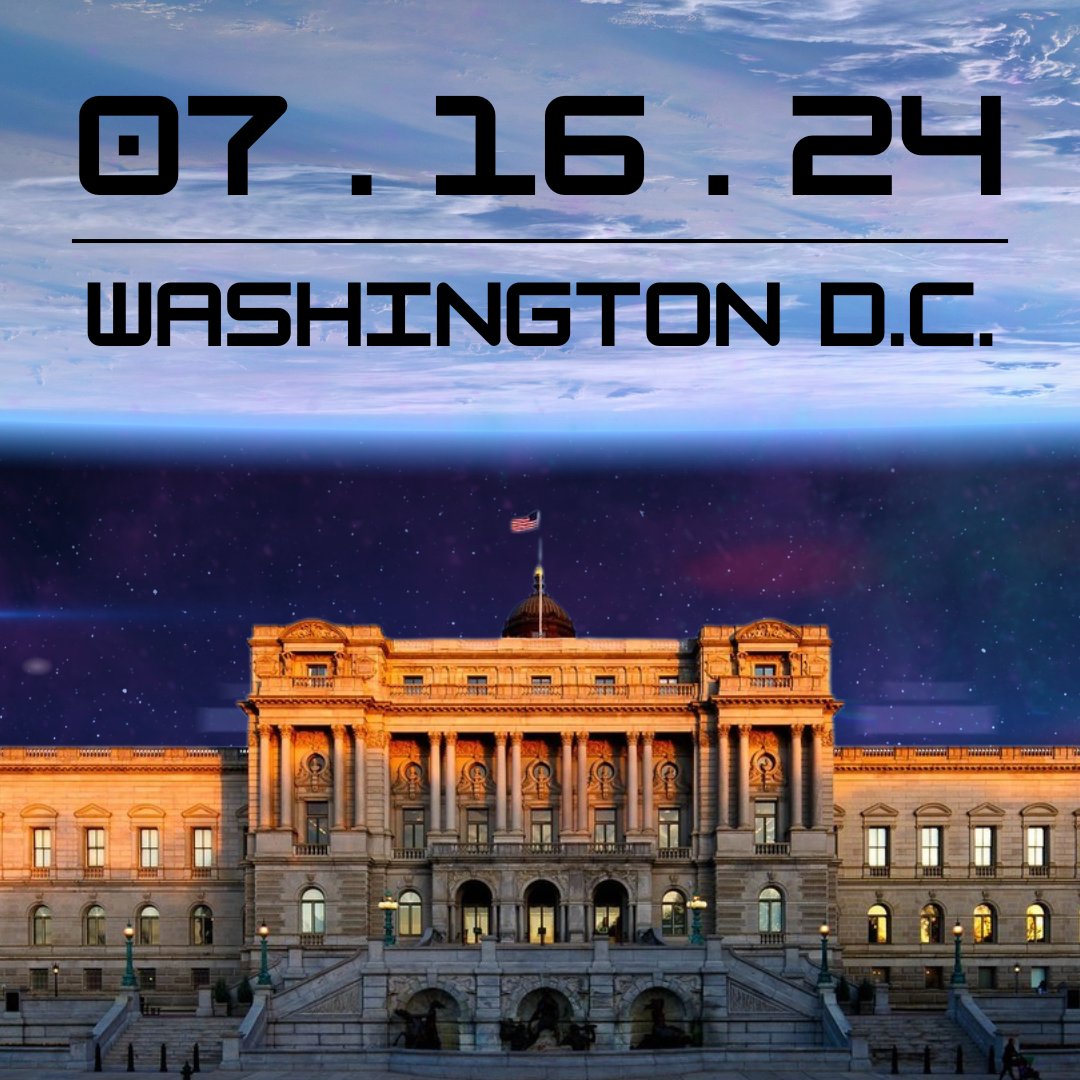 SpaceHumanity's tweet photo. 🚀✨ Join us for the D.C. premiere of “FORTITUDE: Forging The Trillion Dollar Space Economy” at the Library of Congress!

📅 July 16, 2024 @5:30pm EST

RSVP: https:/S4HFortitude.rsvpify.com

@TorstenHQ @librarycongress
#S4H #Space4Humanity #OverviewEffect #SpaceDocumentary https://t.co/1ddju58eoz