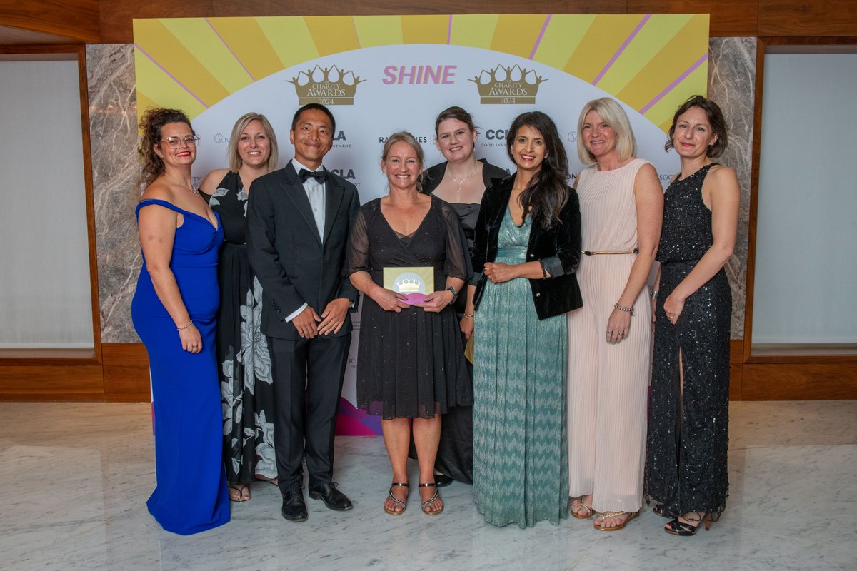 Absolutley delighted and truly honoured to win the Children and Youth Category at this year's  Charity Awards.  Congratulations to all the charities who won or were shortlisted. You're all champions!
