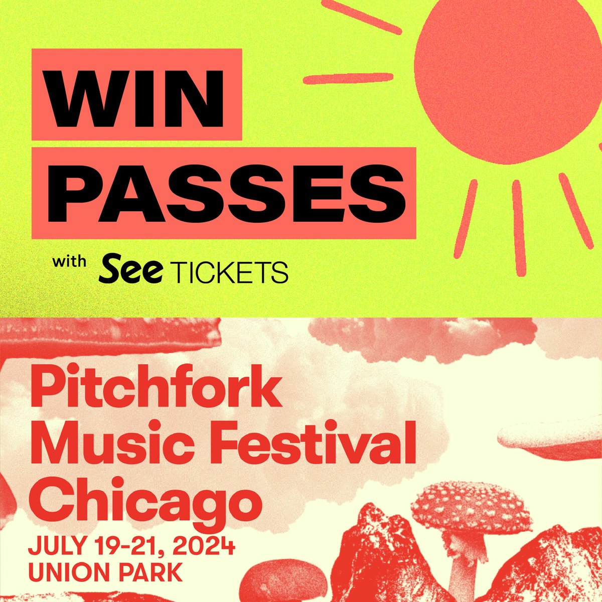Enter today for a chance to Win Two 3-Day GA Passes to Pitchfork Music Festival 🎟️✨
hubs.li/Q02G2PH00

✨You must be 21+ to enter✨