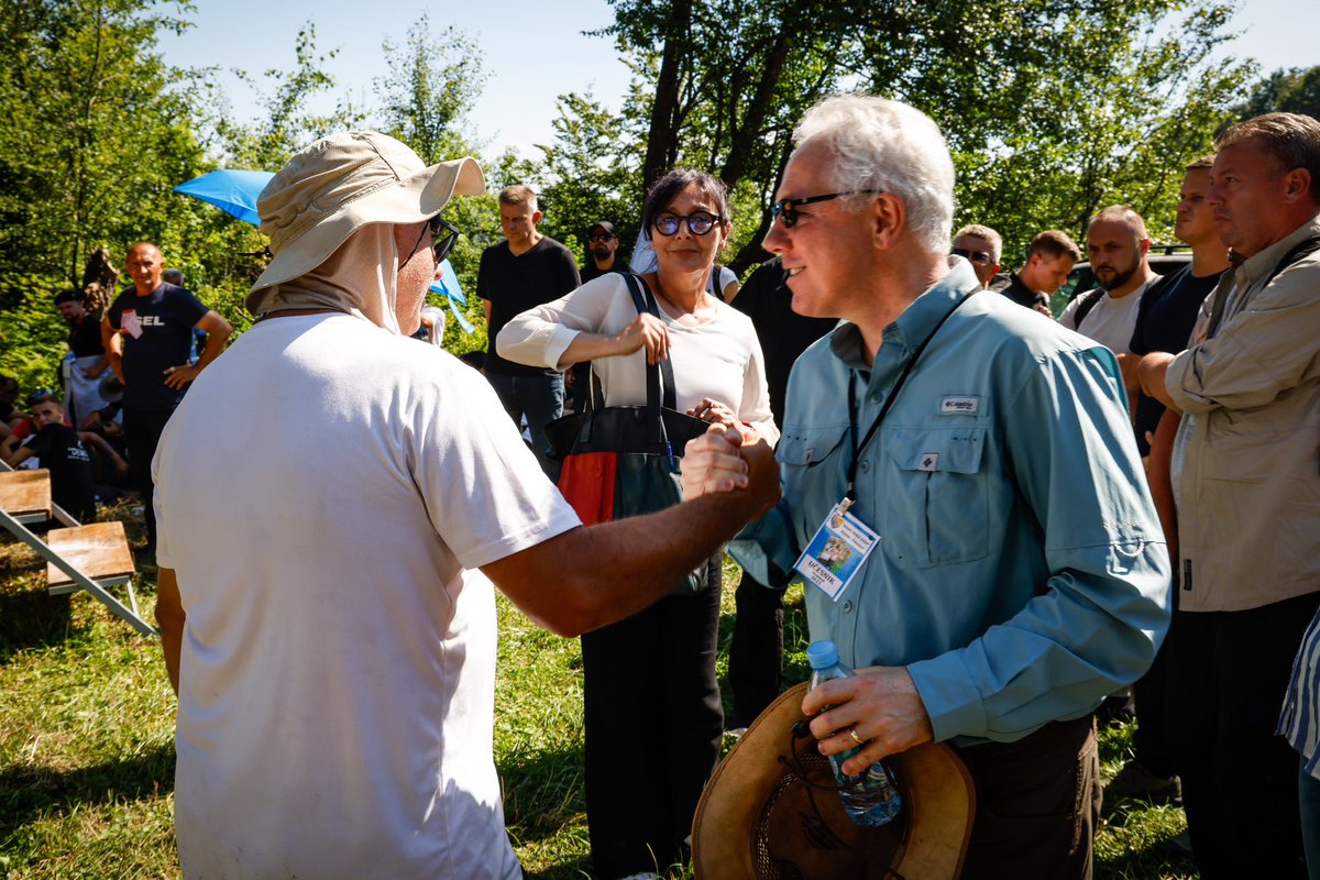 It is an honor and privilege to join you for the third time in the March for Peace. I march with you to express my deep respect for those of you who made this perilous journey in 1995, to mourn with those of you who lost loved ones 29 years ago, and to remember and honor those