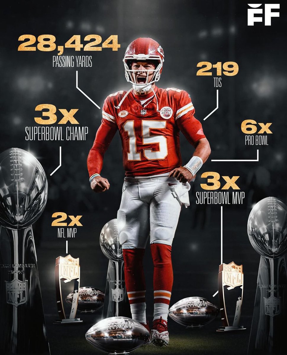 BradHensonPro's tweet image. Patrick Mahomes reign of dominance over a 7-year span is legendary! 🔥