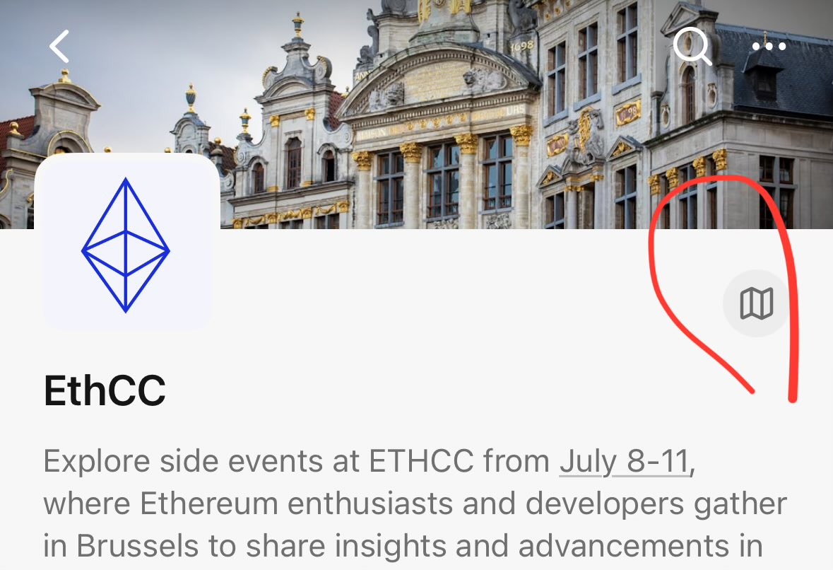 0xEdouard's tweet photo. @dianeyes__ @LumaHQ @EthCC you can open it from the ethcc calendar https://t.co/GXS41JgOMq