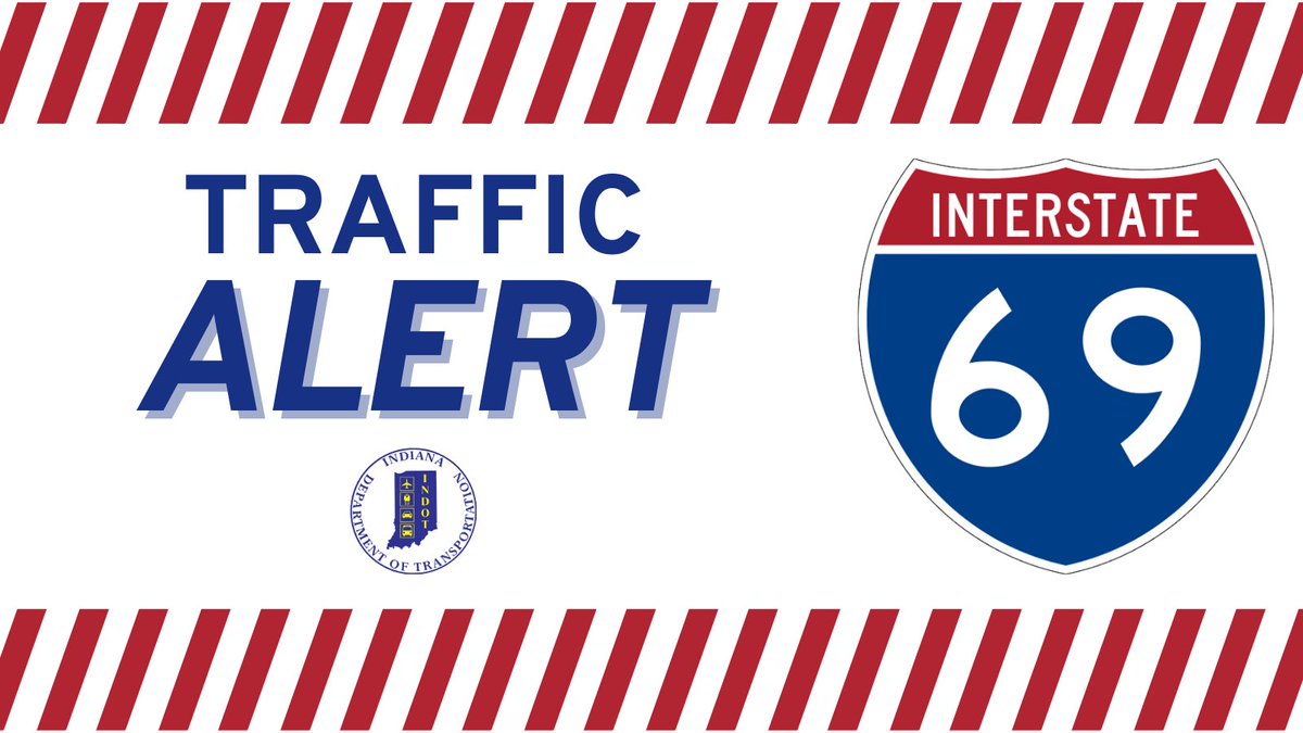 INDOTNortheast's tweet photo. TRAFFIC ALERT: NB I-69 just north of the U.S. 30/Goshen Road Exit (309) is closed due to a crash. Consider seeking an alternate route at this time. https://t.co/yKJ9Nmz5ts https://t.co/gz33NUDiYa