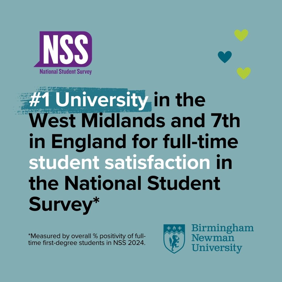 Birmingham Newman University tweet media