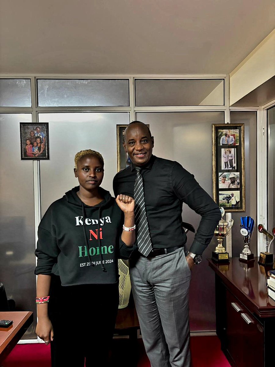 thisafricangirl's tweet photo. I asked Linus @LinusKaikai what he felt when the president said,"He's alive, right?" 

And he told me,"I lost my breath for a moment and sunk down in my chair."

This is far from over,

Kenya Ni Home and home must be respected! https://t.co/spbWf8X1kW