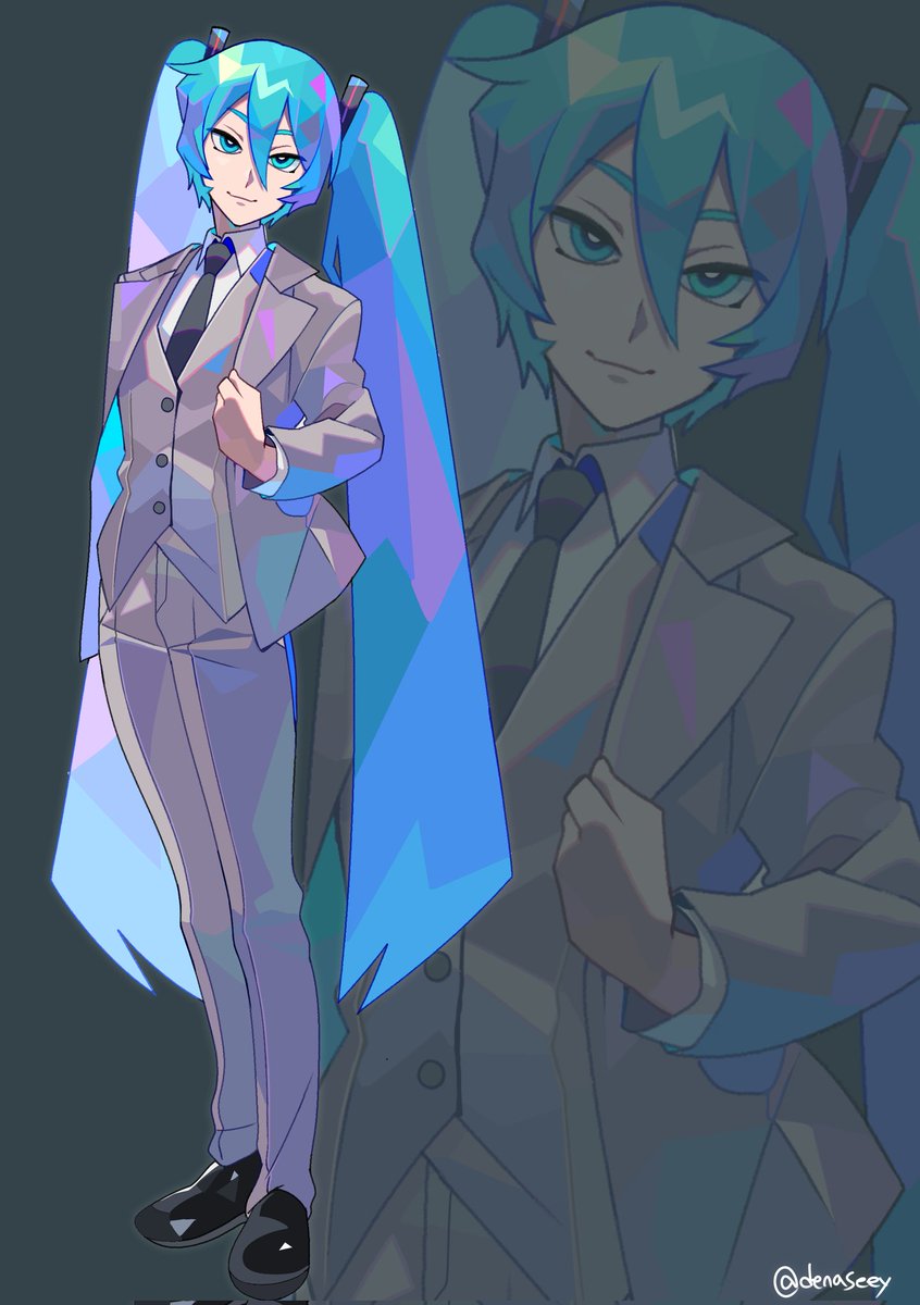 Miku is so handsome..