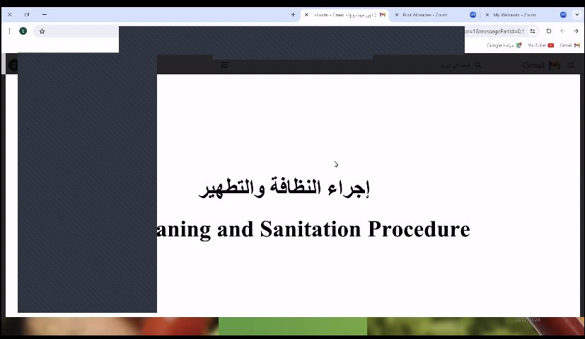 اخر يوم في دورة الهاسب وISO22000
كل الشكر والتقدير  للأستاذة <a href="/dtsooad/">سعاد المقيرشة</a> 
كان شرح جدا ووافي ومبسط🤩👌🏻🤍

 والشكر موصول لجميع القائمين عليها  من شركة العلوم <a href="/NudFaisal/">العنود ‏القويضي</a> 🤍🤍