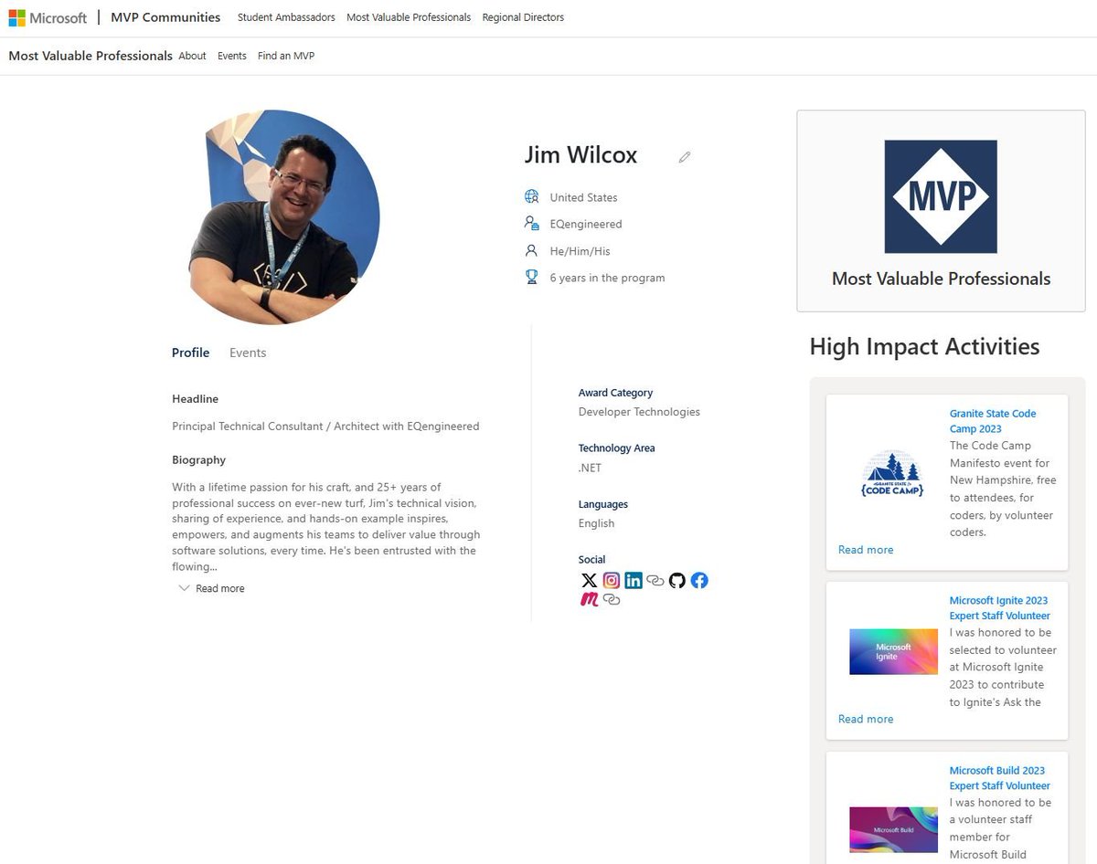 I'm thrilled to share that I've been awarded the @mvpaward for 2024-2025, marking my sixth consecutive year of receiving this honor! I want to express my sincere gratitude to the <a href="/msPartner/">Microsoft Partner</a> community, Granite State Users Groups, and <a href="/EQengineered/">EQengineered</a>  for their unwavering support and