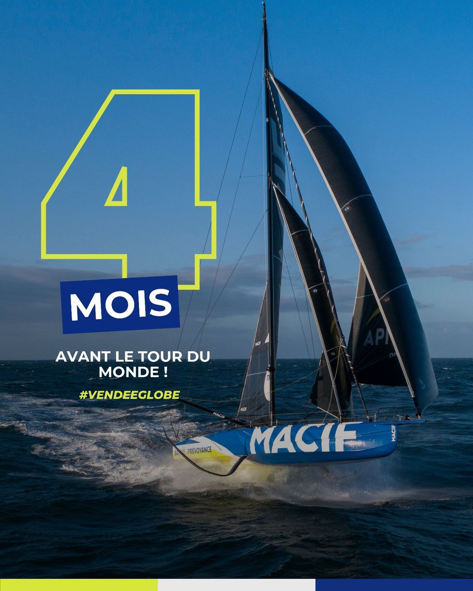 Une aventure épique se profile à l’horizon… ⏳
Plus que 4 mois avant que @charliedalin ne s’élance sur le <a href="/VendeeGlobe/">Vendée Globe</a>, la course légendaire du circuit <a href="/ImocaGS/">IMOCAGlobeSeries</a>. 🌍🚀 #VendéeGlobe #courseaularge