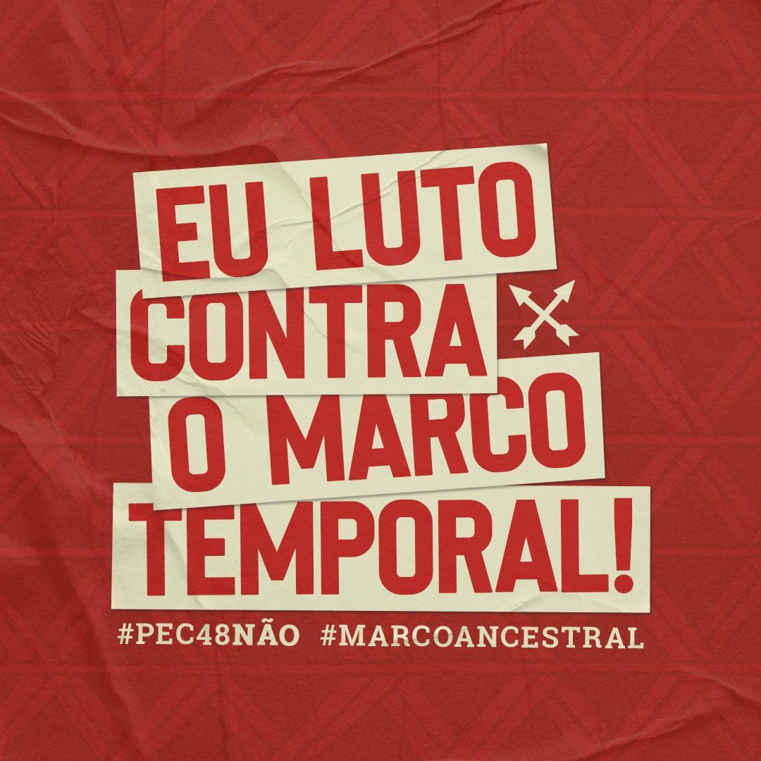 juremawerneck's tweet photo. A #PEC48 é inconstitucional e mais uma tentativa de burlar a lei para atacar os direitos, terras e vidas indígenas. #PEC48NÃO #MarcoTemporalNao #MARCOANCESTRAL
📷: CIMI/Survival International https://t.co/QVyRDfsGLq