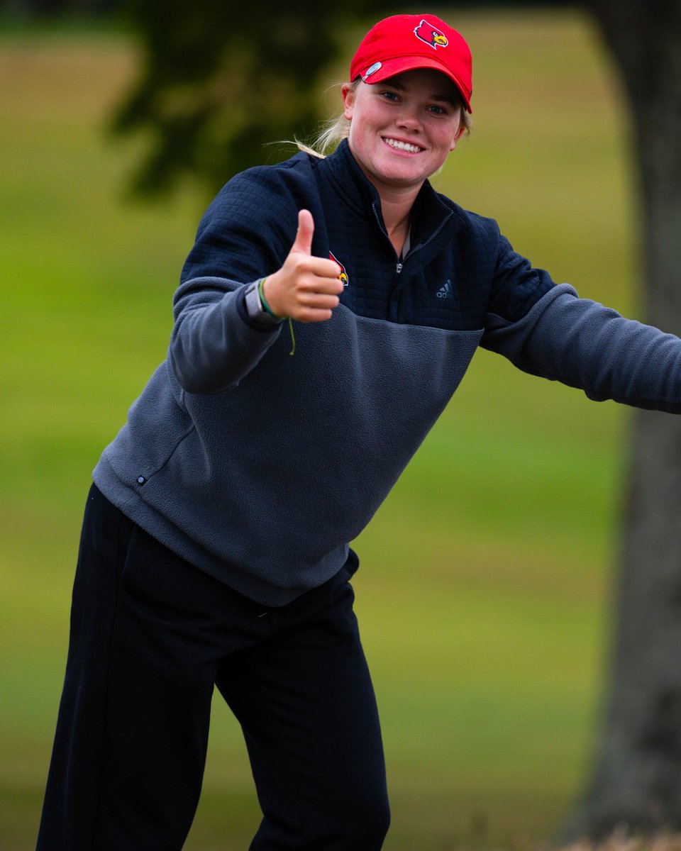 LouisvilleWGOLF's tweet photo. Finishing strong 💪

In her grad year, Rylee recorded three top-20 finishes and a season-low round of 68!

#GoCards https://t.co/SBMIYYGu0C