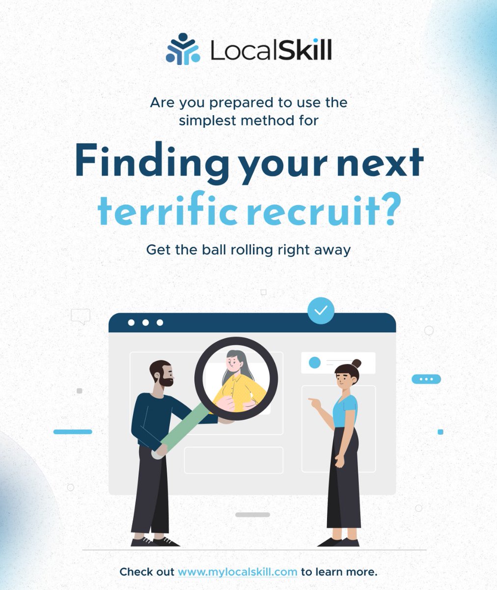 MyLocalSkill's tweet image. #IT #ITJobs #ITSpecialist #ITExperts #ITstaffing #developers #ITServices #ITRecruiters #ITprofessionals #Engineering #manufacturing #Automative #Accounting #Recruiters #Recruiting #hiring #staffing #Recruitment #Employment #Canada 🇨🇦 #USA 🇺🇸
Visit: mylocalskill.com