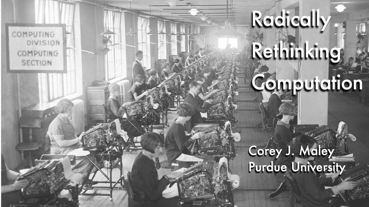 CoreyJMaley's tweet image. Today, I’m honored to give the final keynote address at IACAP 2024 on “Radically Rethinking Computation.”