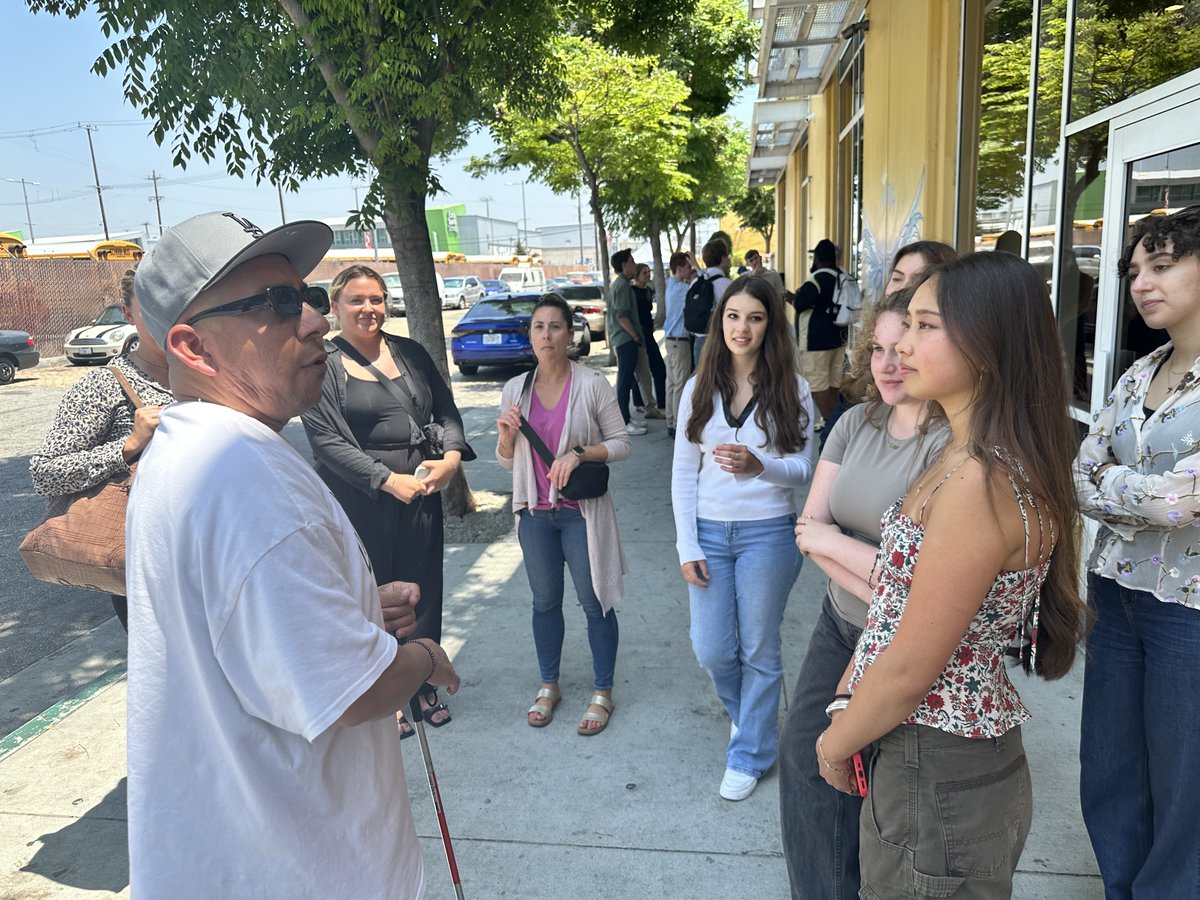 Our incredible summer interns had the opportunity to tour Homeboy Industries, guided by none other than LPI director's former client Victor Platas who has been released for three years! Seeing the transformative work being done here was eye-opening and inspiring