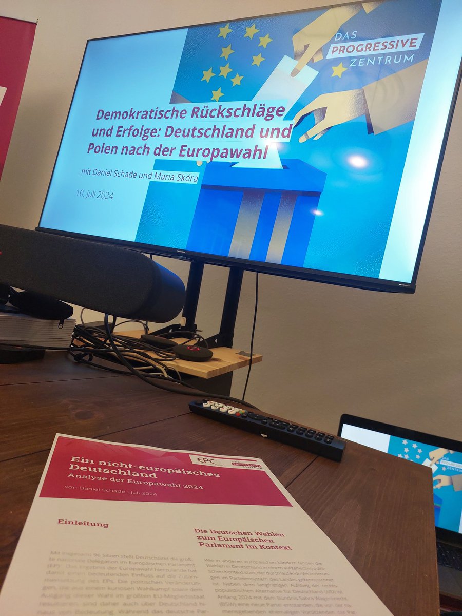 More diverse than united?

In just a few minutes we will talk about EP campaigns in #Germany and #Poland, this time in Berlin.

The final report is coming in September, meanwhile you can learn more about the project here: progressives-zentrum.org/en/project/mor…