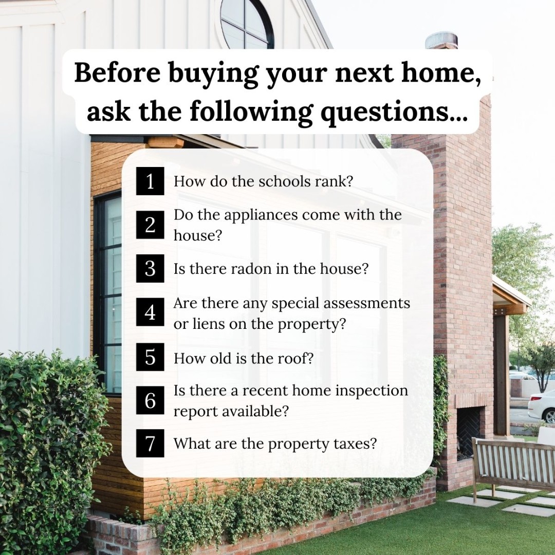sharoncrann's tweet image. New homebuyers, don’t hold back on questions about your potential new home. Condition, neighborhood vibes—get all the facts. Your questions could be key to making the right choice. Happy house hunting! 

#homebuyingtips #askquestions #realestate #realtor #toronto #durhamregion