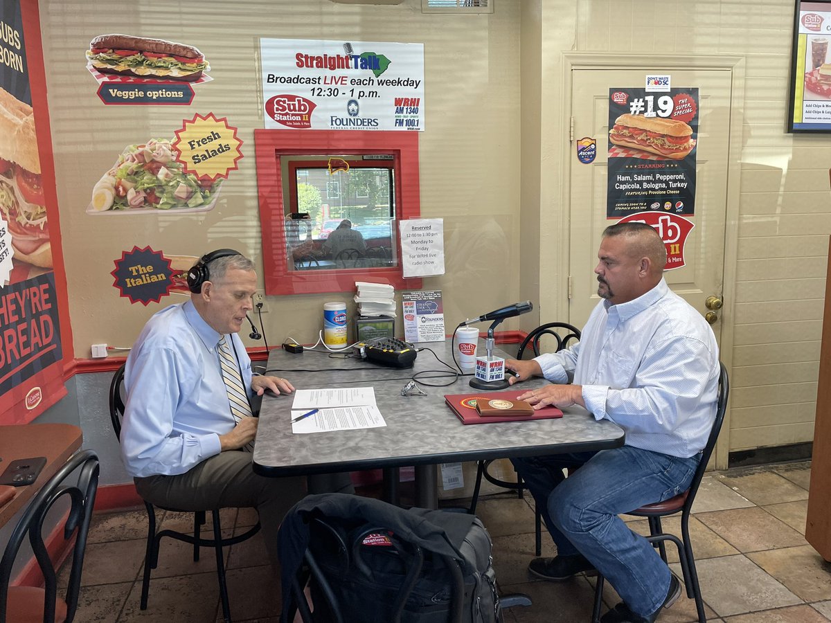 officialcatawba's tweet photo. We are excited for Chief Brian Harris to be invited as a guest on WRHI straight talk radio show today. He is talking about progress on the casino and the historic government to government agreement with the Lumbee Tribe of North Carolina! @WRHI https://t.co/hPGpHYH27t
