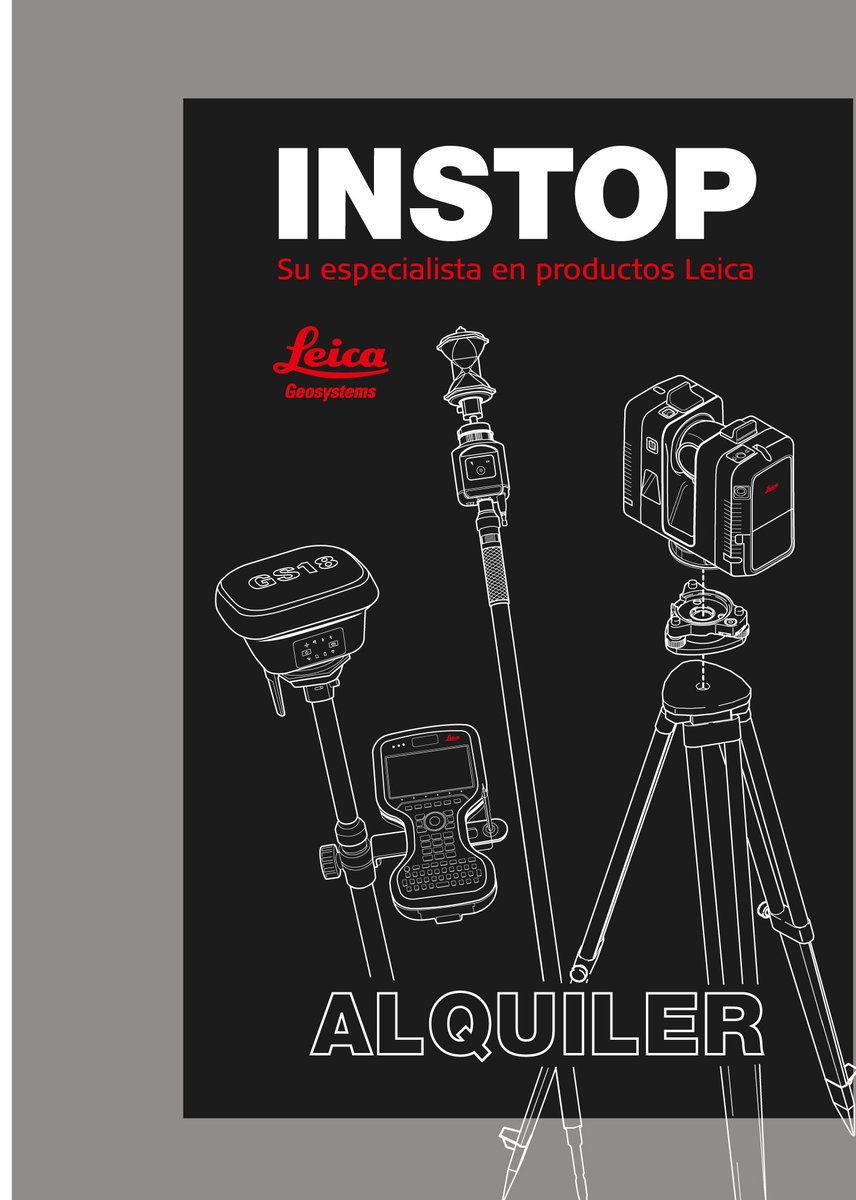 Nueva tarifa Alquiler Leica  #instop #alquilertopografia #alquiler3dscan  instop.biz/blog/nuevas-ta…