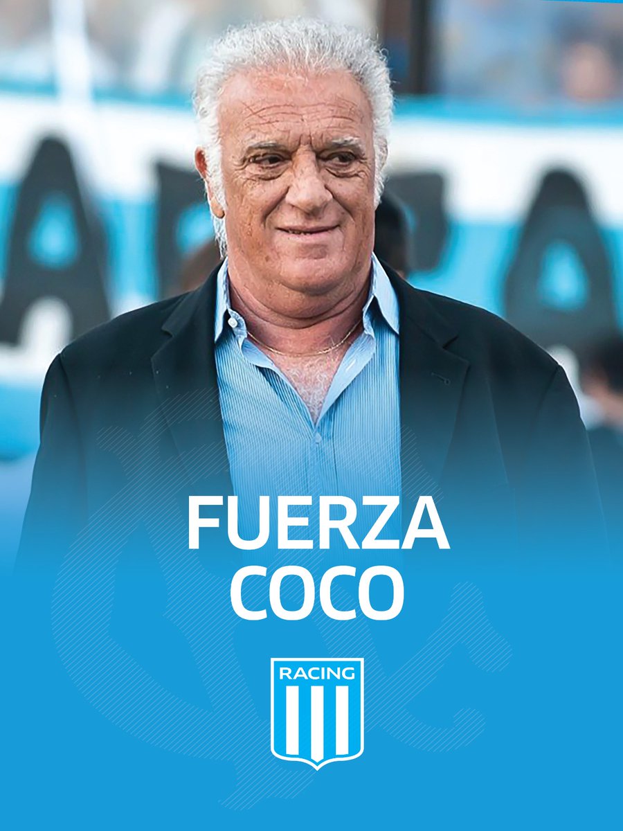 RacingClub's tweet image. Todo Racing está con vos, @Alfio_Basile 💙