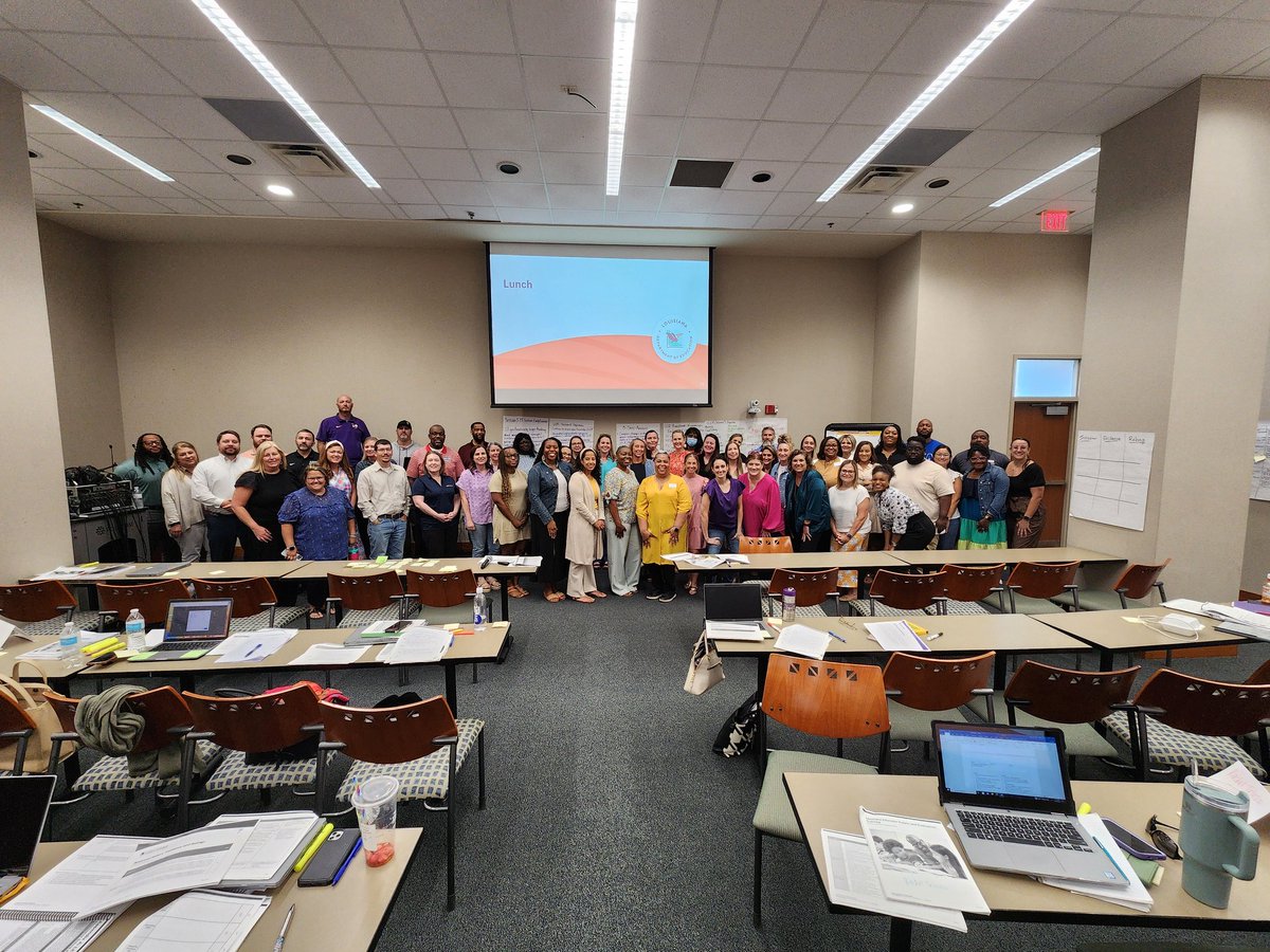 RVariest's tweet photo. This is the most energetic, purpose-driven group of educators that I've had the pleasure of training. LER training in Region 2 had been an awesome learning experience this week.  @TheresaHamiton @NIETteach @doelouisiana @KimberlynSlagle @TonetteHonore https://t.co/THIvpfhae5