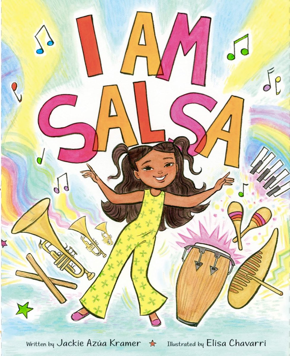 Jackie Azúa Kramer (@jackiekramer422) on Twitter photo COVER REVEAL for I AM SALSA and B&N 25% off pre-orders till 17th!
I AM SALSA is based on my childhood memories & awkwardness of learning to dance salsa! A story about family, music and the instruments & culture of salsa!
With FUN illustrations by <a href="/elisachavarri/">Elisa Chavarri</a>! DEBUTS 9/3! COVER REVEAL for I AM SALSA and B&N 25% off pre-orders till 17th!
I AM SALSA is based on my childhood memories & awkwardness of learning to dance salsa! A story about family, music and the instruments & culture of salsa!
With FUN illustrations by <a href="/elisachavarri/">Elisa Chavarri</a>! DEBUTS 9/3!